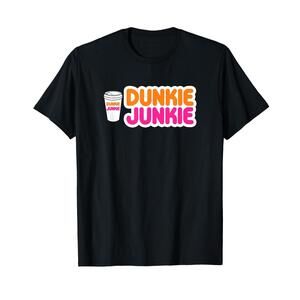 Funny Dunkie Junkie Coffee Love Funny Coffee Saying T-Shirt